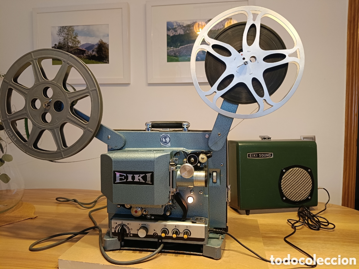 Cine: Proyector 16mm Eiki &oacute;ptico y magn&eacute;tico impecable
