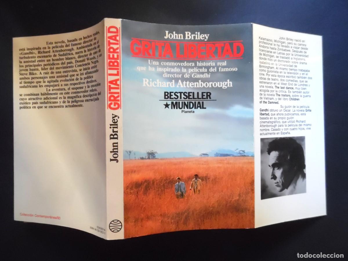 Cine: Grita libertad, novela de la pel&iacute;cula de Ricahrd Attenborough con Denzel Washington y Kevin Kline