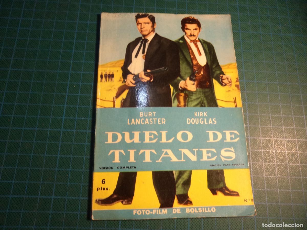 Cine: Duelo de titanes. Fotofilm de bolsillo. N&ordm; 8. Coleccion Mandolina