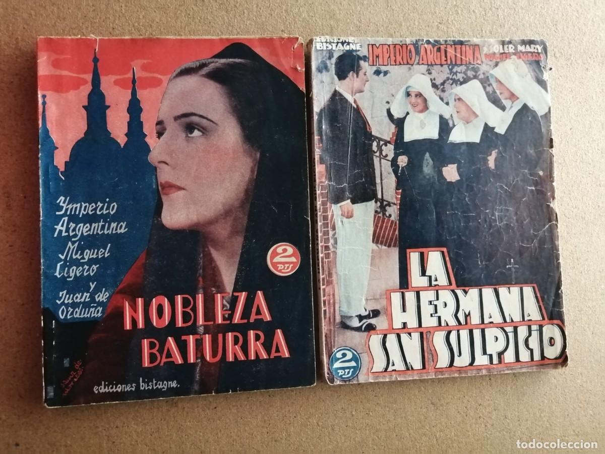 Cine: BIBLIOTECA FILMS. NOBLEZA BATURRA - LA HERMANA SAN SULPICIO (IMPERIO ARGENTINA)