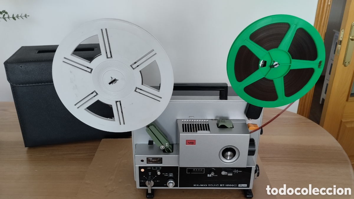 Cine: Proyector super 8 Elmo 1200 D impecable