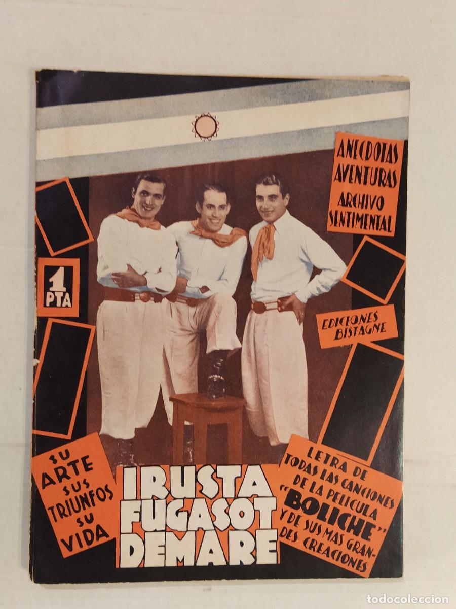 Cinema: IRUSTA FUGASOT DEMARE - SU ARTE SUS TRIUNFOS SU VIDA - EDICIONES BISTAGNE -VER FOTOS