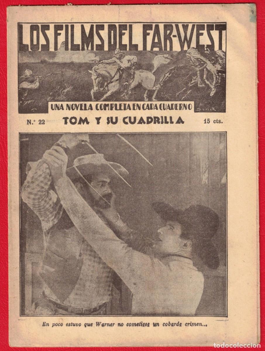 Cine: Los films del Far-West - Tom y su cuadrilla - N&uacute;m. 22 - A&ntilde;os 1920