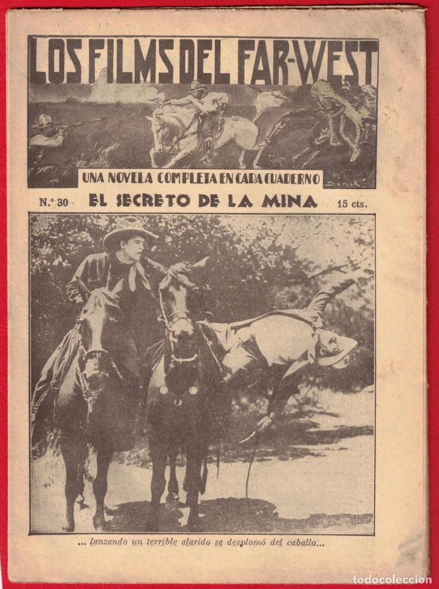 Cine: Los films del Far-West - EL SECRETO DE LA MINA - N&uacute;m. 30 - A&ntilde;os 1920