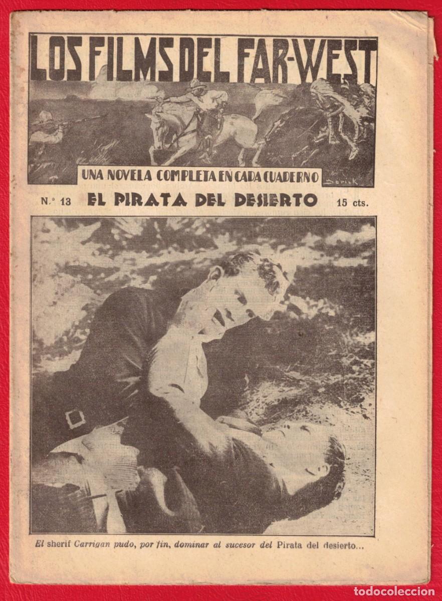 Cine: Los films del Far-West - EL PIRATA DEL DESIERTO - N&uacute;m. 13 - A&ntilde;os 1920