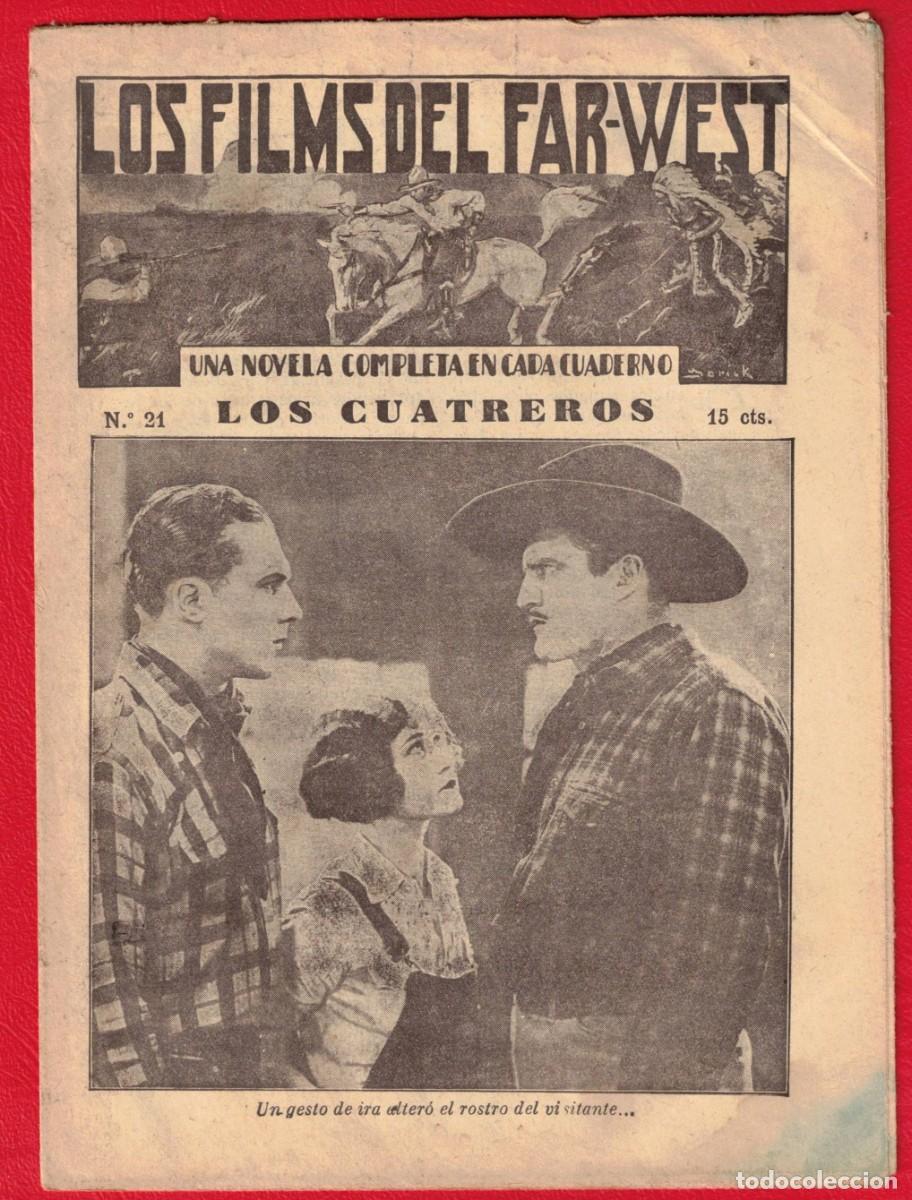 Cine: Los films del Far-West - LOS CUATREROS - N&uacute;m. 21 - A&ntilde;os 1920