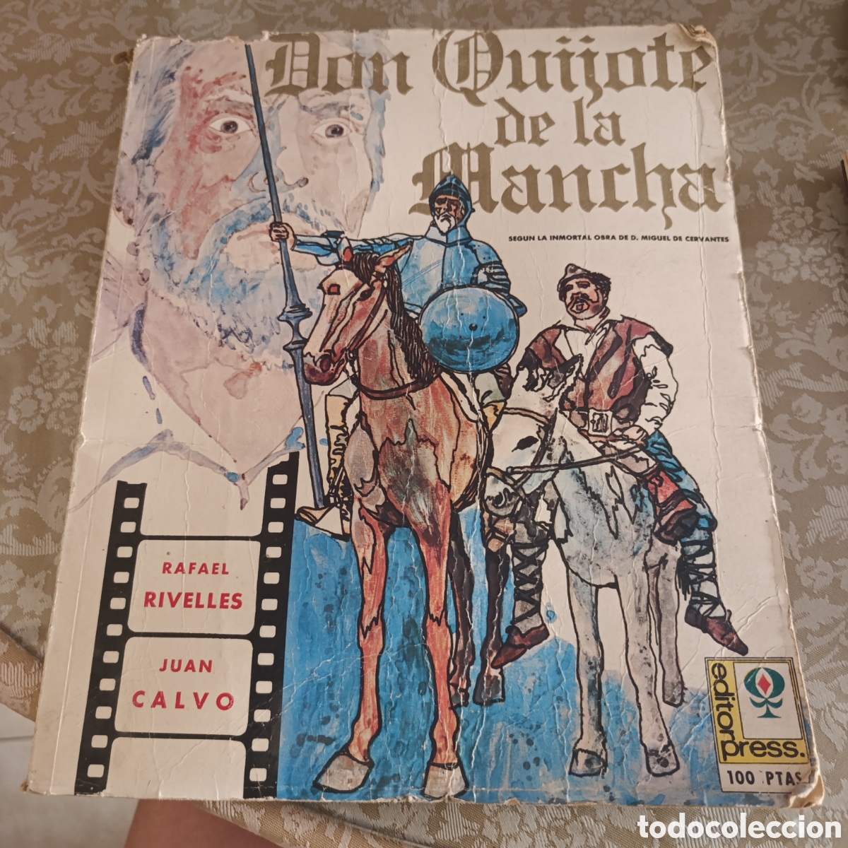 Cine: &rdquo;Don Quijote de La Mancha&rdquo;,fotonovela coleccionable de la pel&iacute;cula &rdquo;Don Quijote de la Mancha&rdquo; 1947