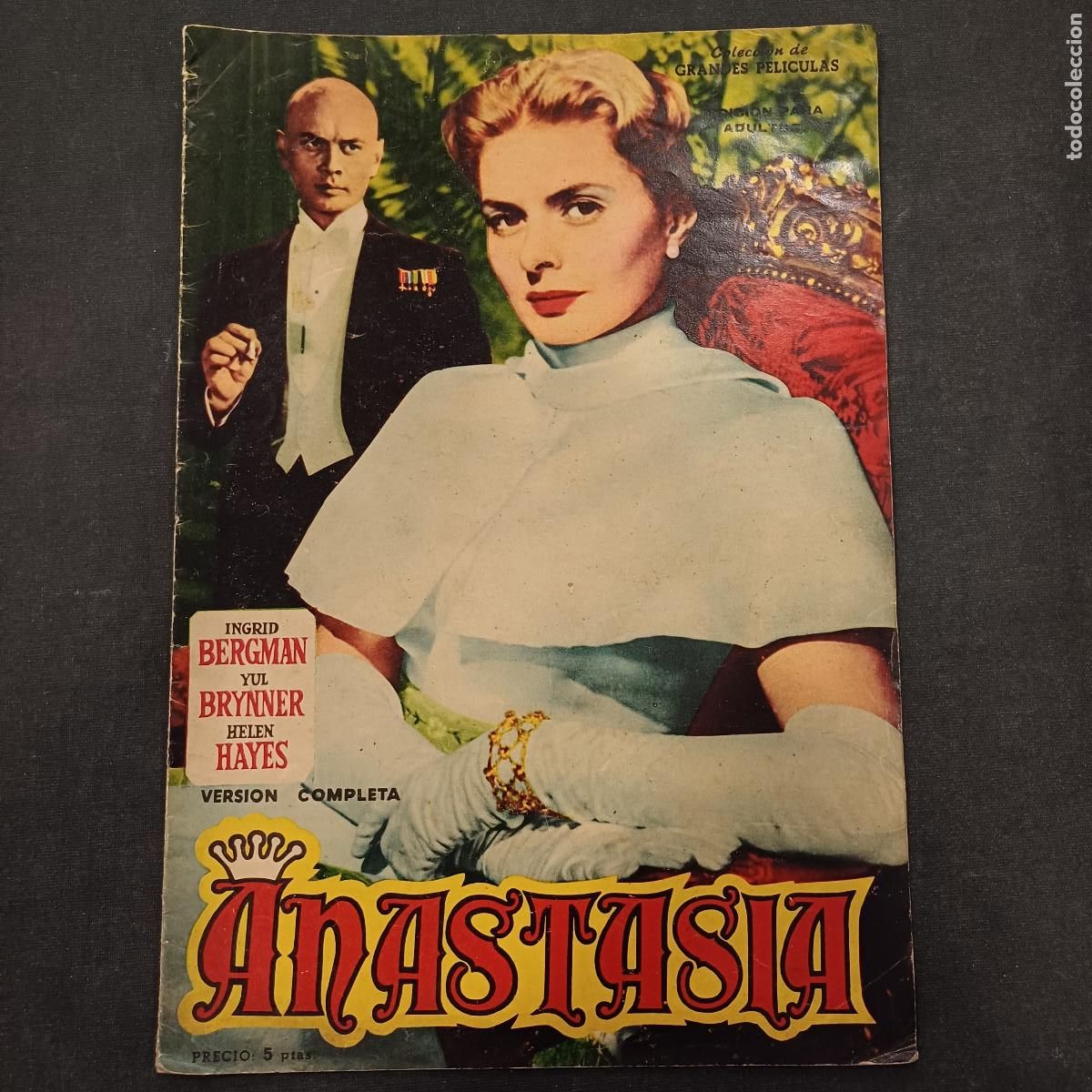 Cine: ANASTASIA/COLECCION GRANDES PELICULAS/VERSION COMPLETA.