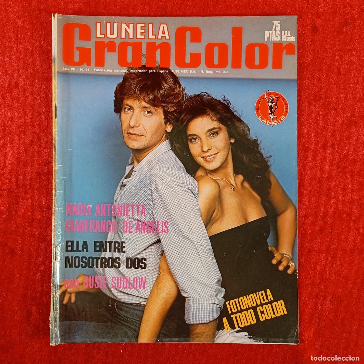 Cine: LUNELA GRAN COLOR - ELLA ENTRE NOSOTROS DOS - FOTONOVELA A TODO COLOR - A&Ntilde;O VII, N&ordm; 71 / 1938