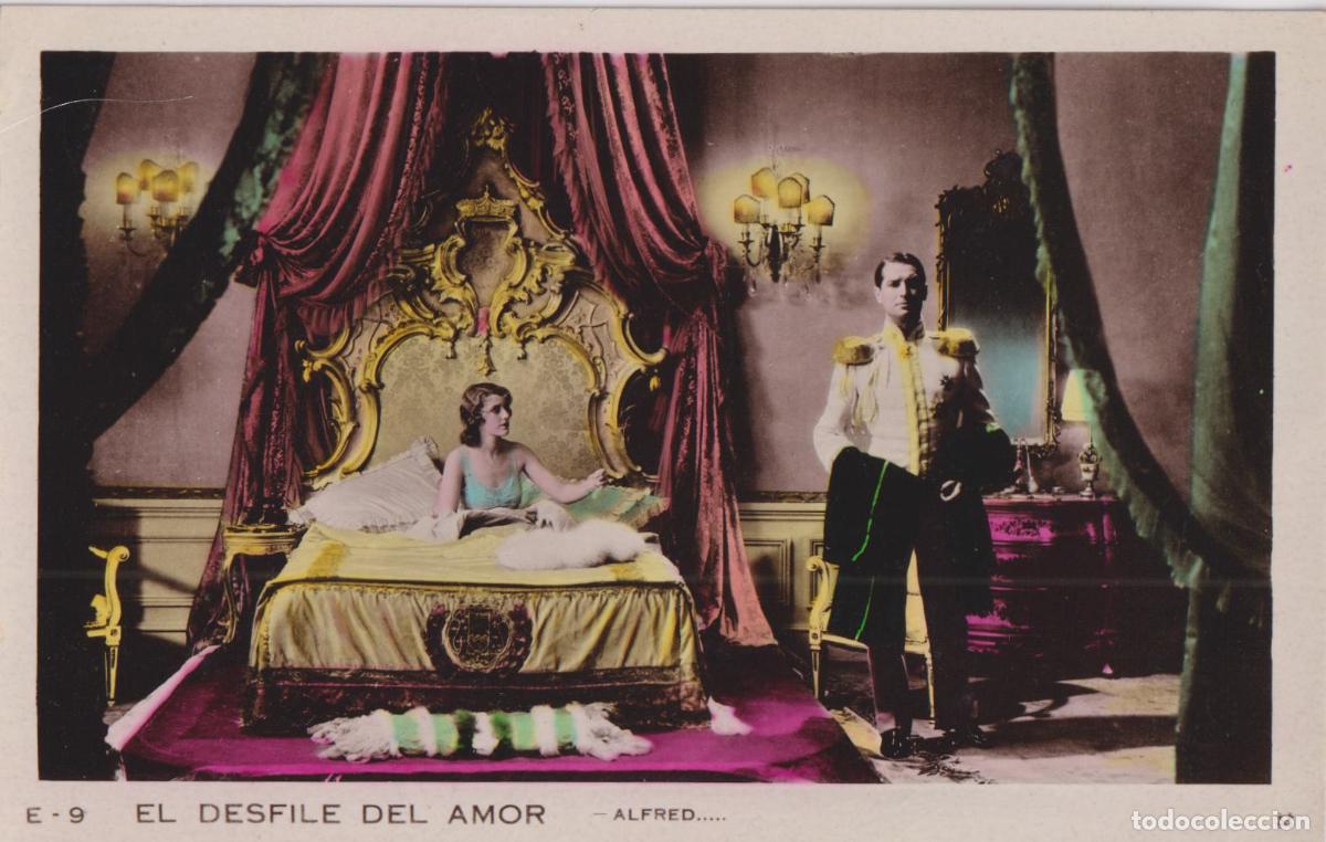 Cine: POSTAL CINEMATOGR&Aacute;FICA PEL&Iacute;CULA MUSICAL EL DESFILE DEL AMOR &ndash; DIRECTOR:ERNST LUBITSCH