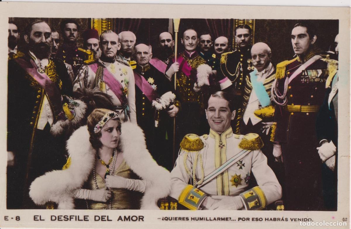 Cine: POSTAL CINEMATOGR&Aacute;FICA PEL&Iacute;CULA MUSICAL EL DESFILE DEL AMOR &ndash; DIRECTOR:ERNST LUBITSCH