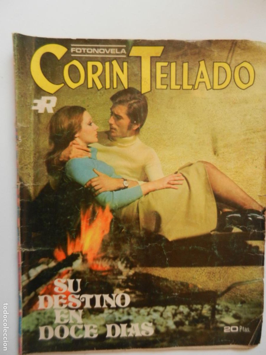 Cine: SU DESTINO EN DOCE DIAS - FOTONOVELA CORIN TELLADO - EDT. ROLLAN 1972