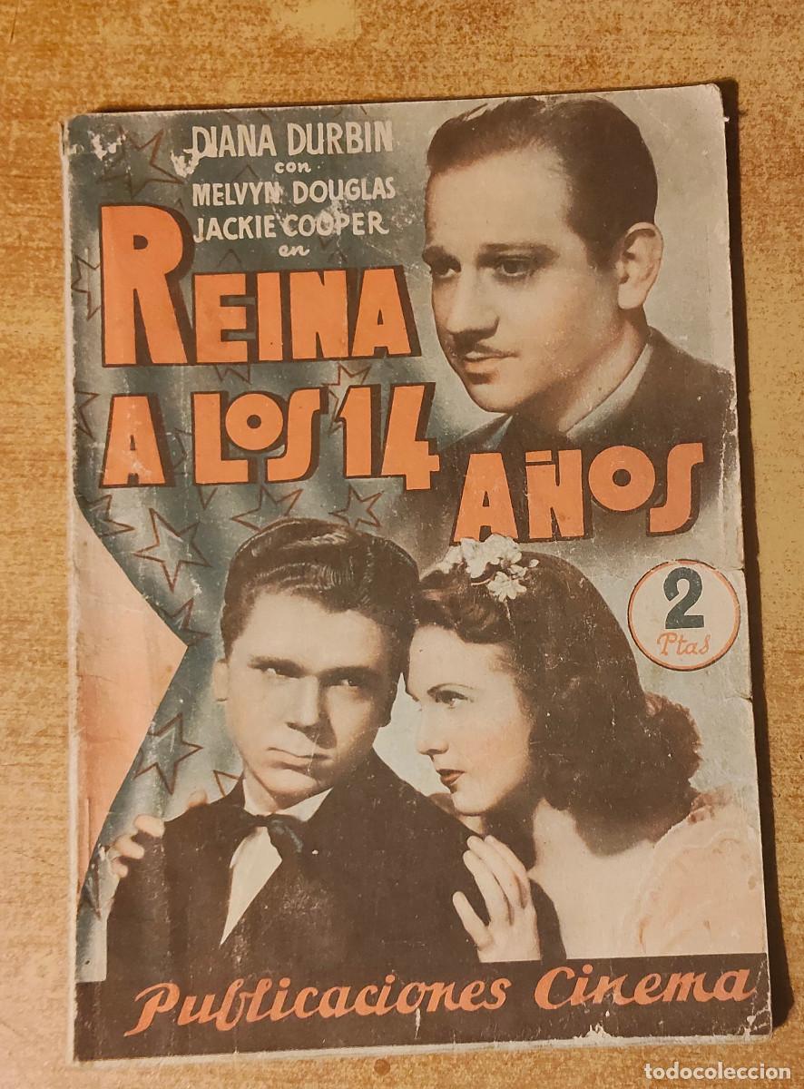 Cine: REINA A LOS 14 A&Ntilde;OS. Diana Durbin, Mervin Douglas, Jackie Cooper. Dirigida por Edward Ludwig
