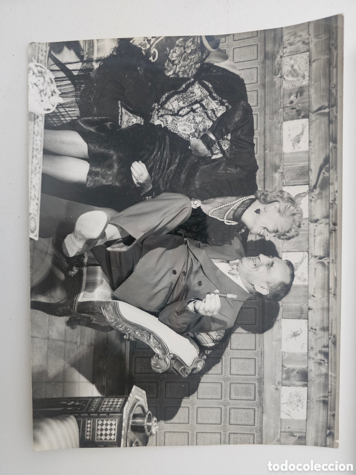 Cine: ​Fotograf&iacute;a Original de Rodaje (Still Photo) &ndash; Pel&iacute;cula Pane, amore e... / Cine Italiano A&ntilde;os 50