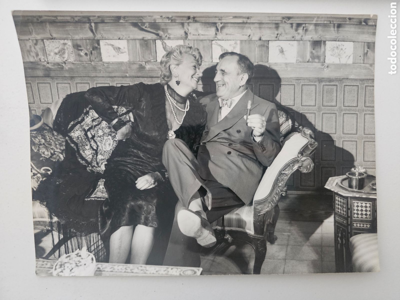 Cine: ​Fotograf&iacute;a Original de Rodaje (Still Photo) &ndash; Pel&iacute;cula Pane, amore e... / Cine Italiano A&ntilde;os 50