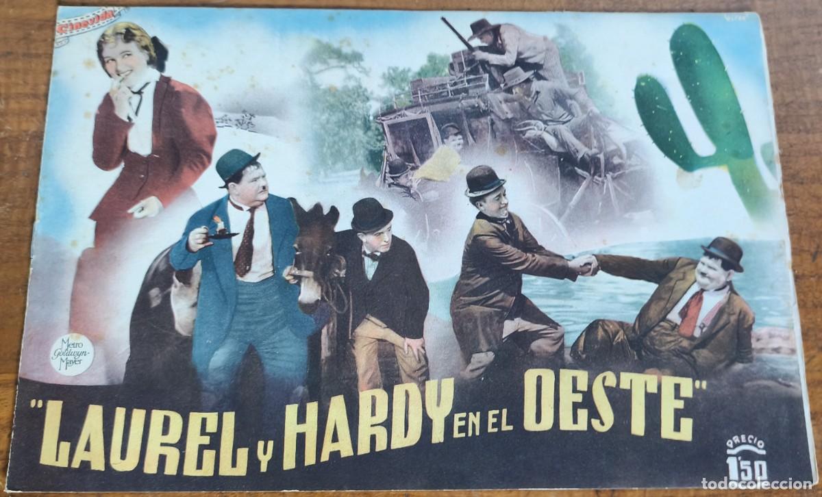 Cine: CINEVIDA -- LAUREL Y HARDY EN EL OESTE -- EL GORDO Y EL FLACO