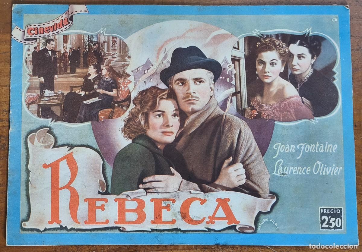 Cine: CINEVIDA -- REBECA -- JOAN FONTAINE -- LAURENCE OLIVIER
