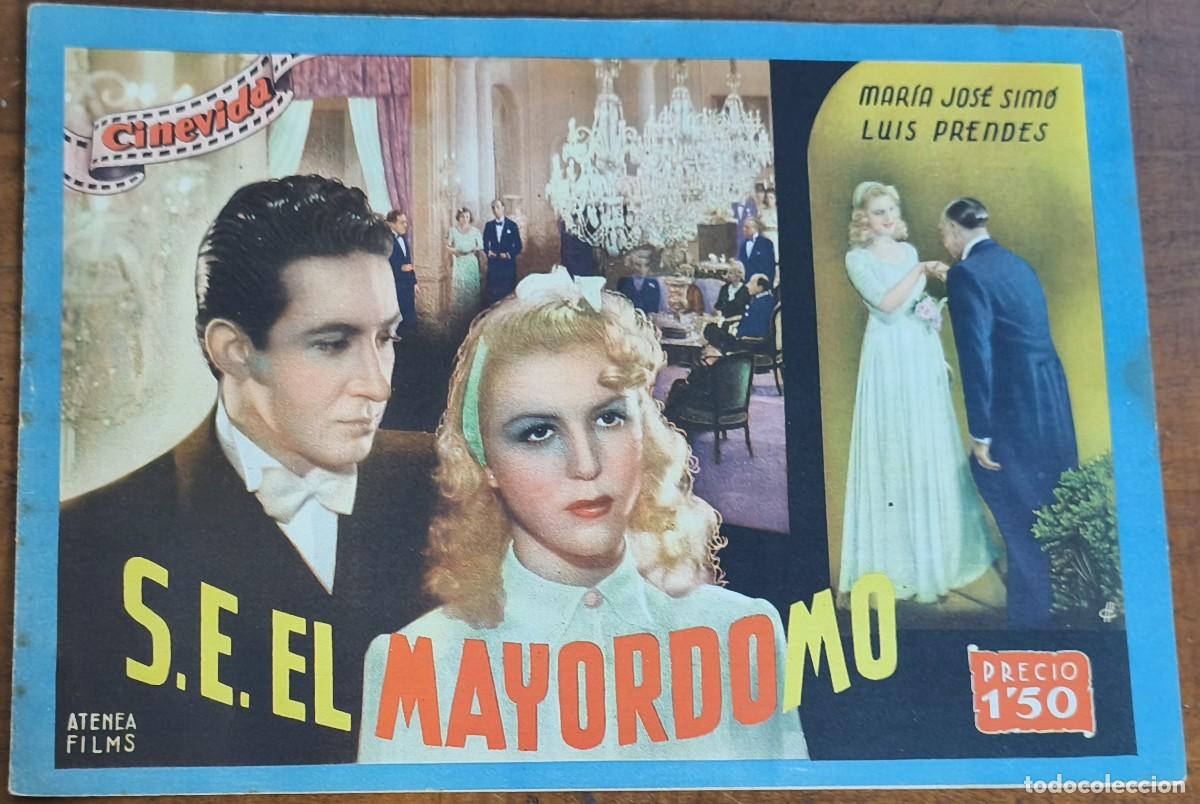 Cine: CINEVIDA -- S.E. EL MAYORDOMO -- MARIA JOS&Eacute; SIM&Oacute; -- LUIS PRENDES