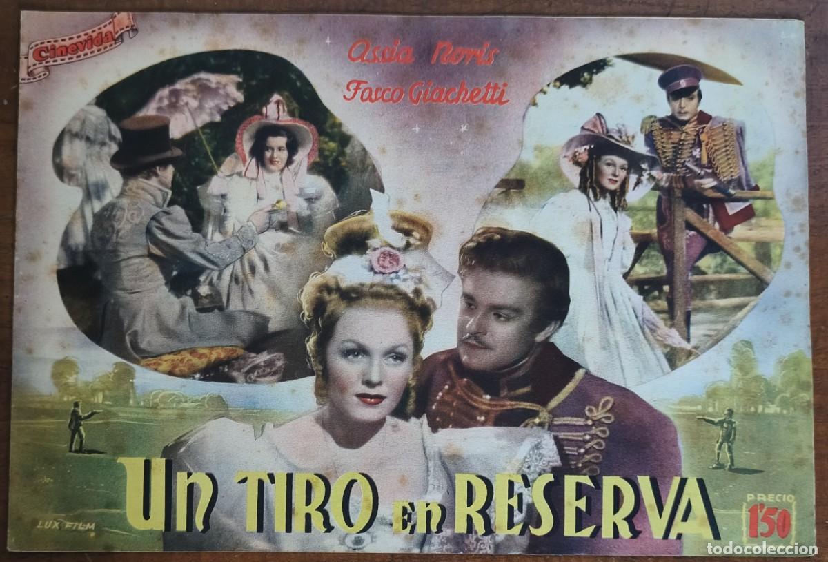 Cine: CINEVIDA -- UN TIRO EN RESERVA -- ASSIA NORRIS -- FACCO GIACHETTI