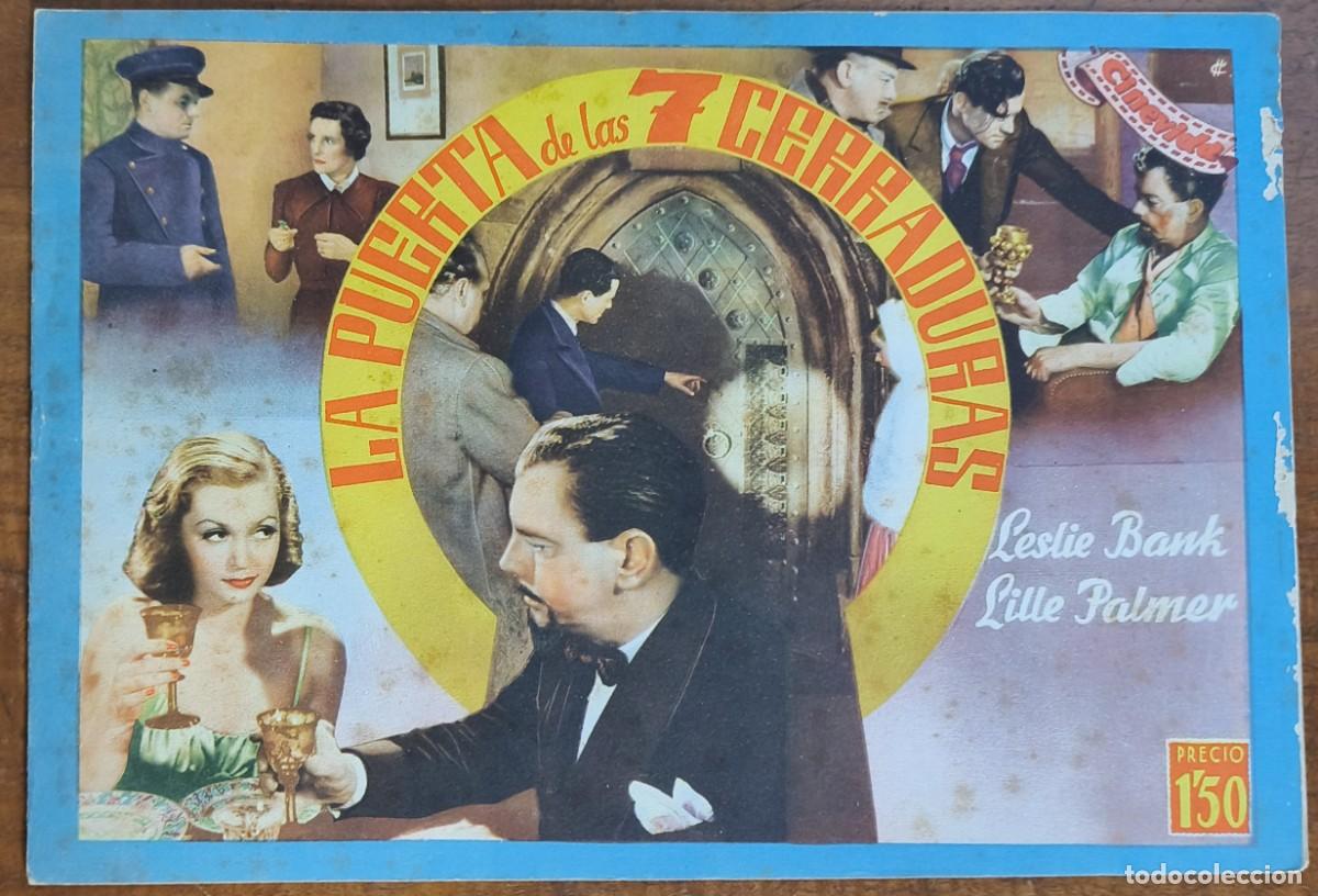 Cine: CINEVIDA --LA PUERTA DE LAS 7 CERRADURAS -- LESLIE BANK -- LILLE PALMER