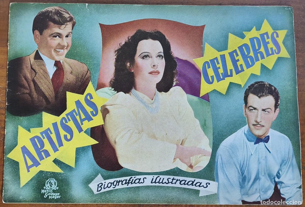Cine: ARTISTAS C&Eacute;LEBRES -- BIOGRAFIAS ILUSTRADAS -- MICKEY RONNIE -- HEDY LAMARR -- ROBERT TAYLOR