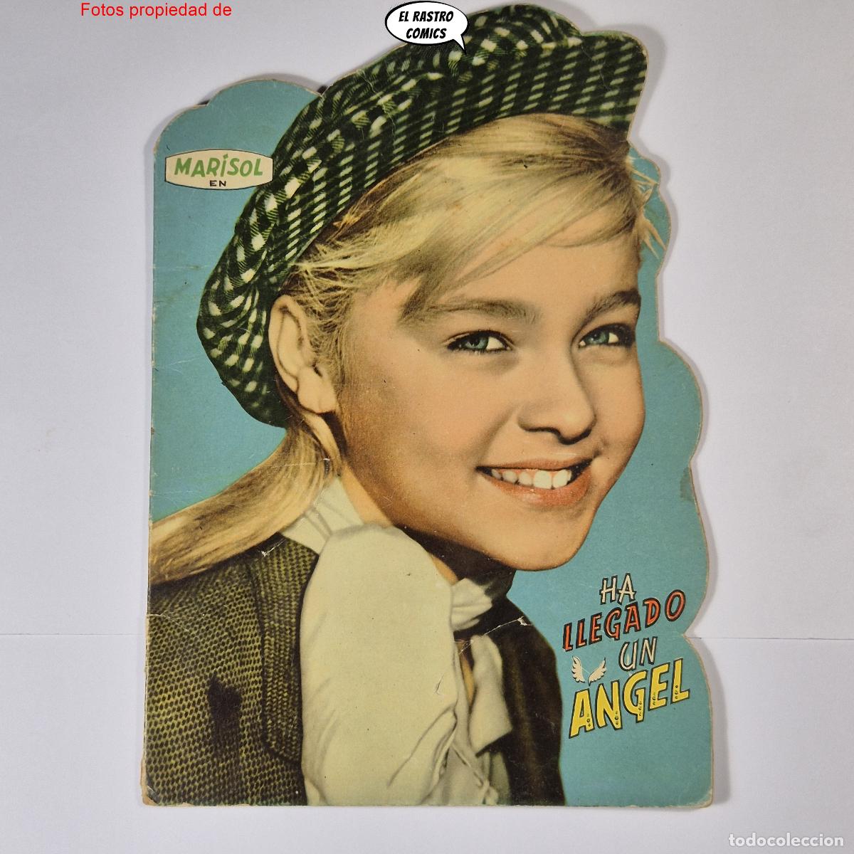 Cine: Ha llegado un &Aacute;ngel, Marisol, Colecci&oacute;n &rdquo;O&rdquo; serie especial, ed Fher 1961, cuentos troquelados