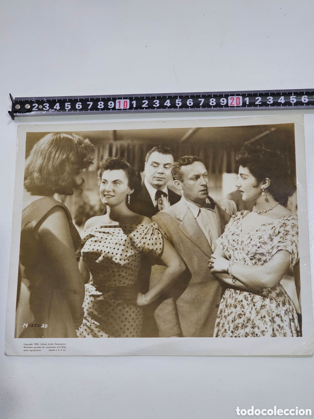 Cinema: Fotograf&iacute;a Publicitaria Original de Cine (Press Photo) &ndash; United Artists (1955)