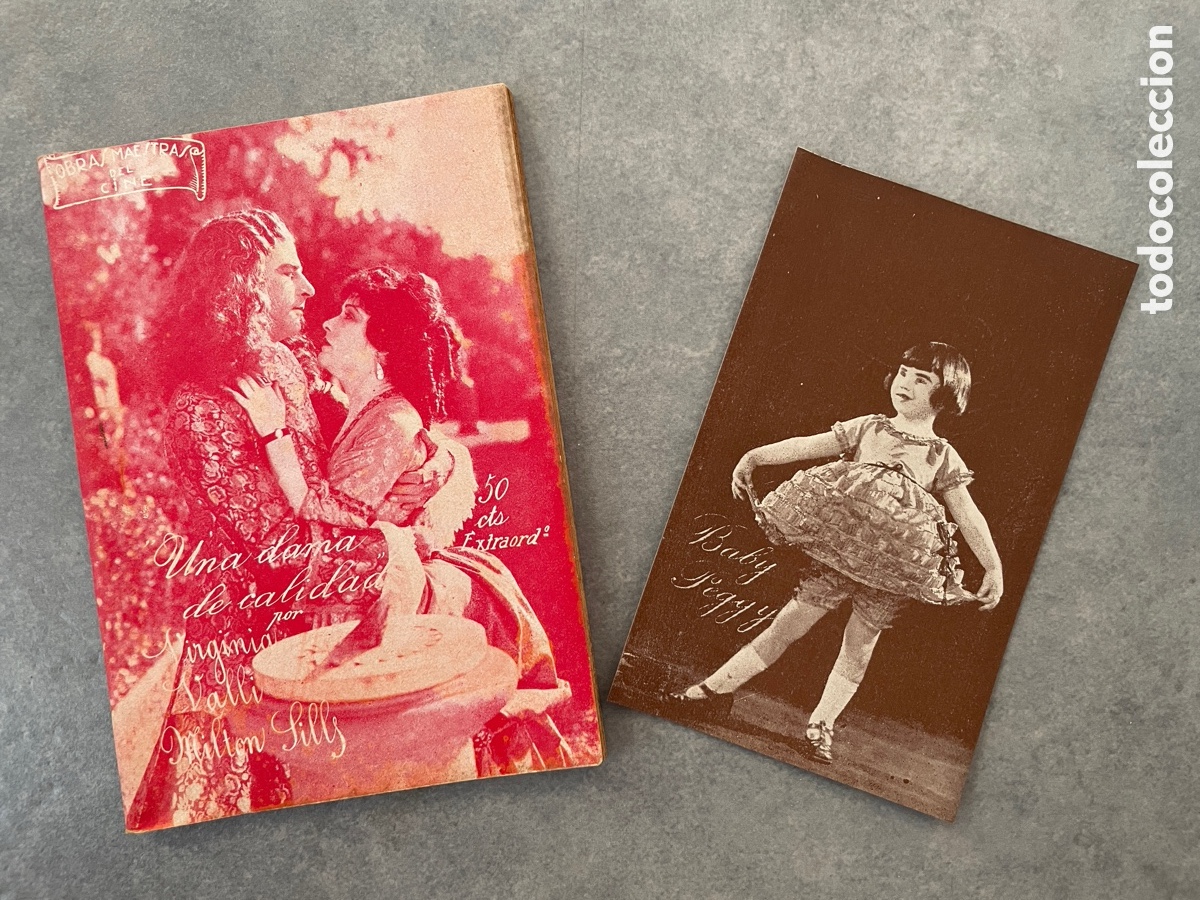Cinema: Obras maestras de cine. Una dama de calidad. A&ntilde;o 1924. Incluye posta original.