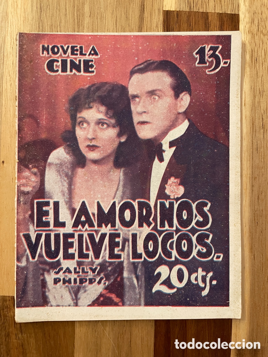 Cinema: Novela cine. El amor nos vuelve locos. Sally Phipps.