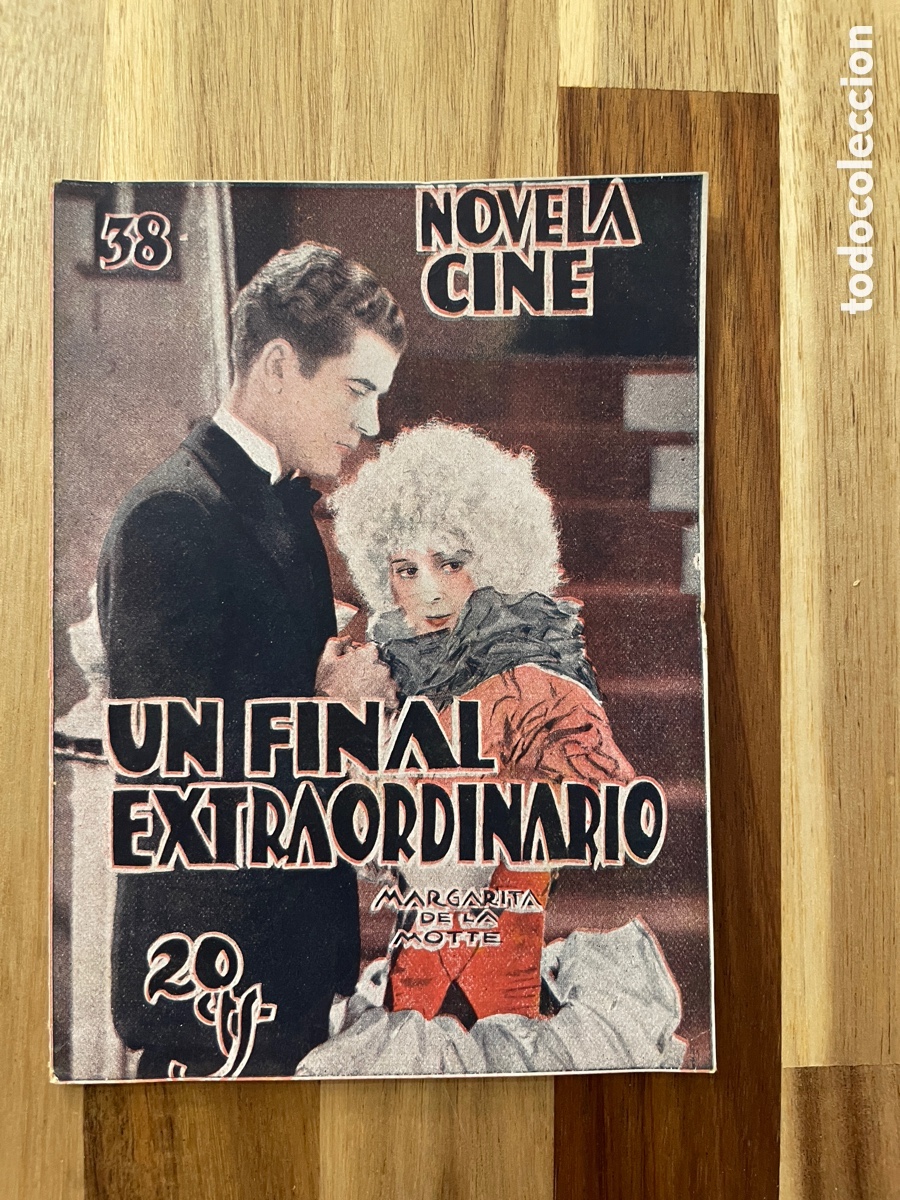 Cinema: Novela cine. Un final extraordinario. N&uacute;mero 38. Margarita de la Motte.