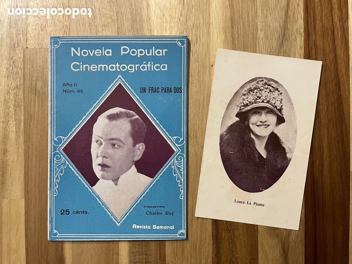 Kino: Novela popular cinematogr&aacute;fica. N. 58. De mala suerte. Postal Enny Porter.