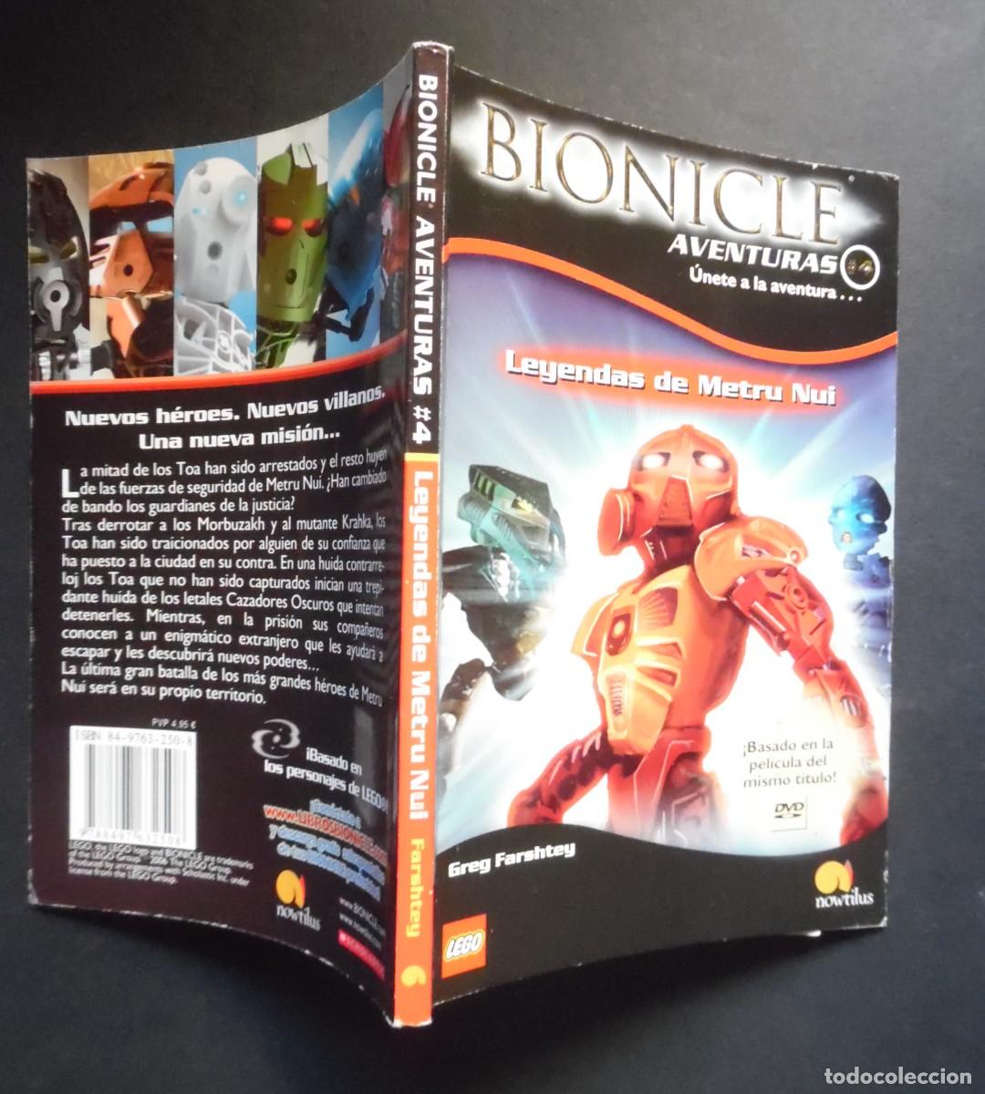Cine: Bionicle aventuras, n&ordm; 4, Leyendas de Metru Nui, Greg Farshtey, Basado en la pel&iacute;cula