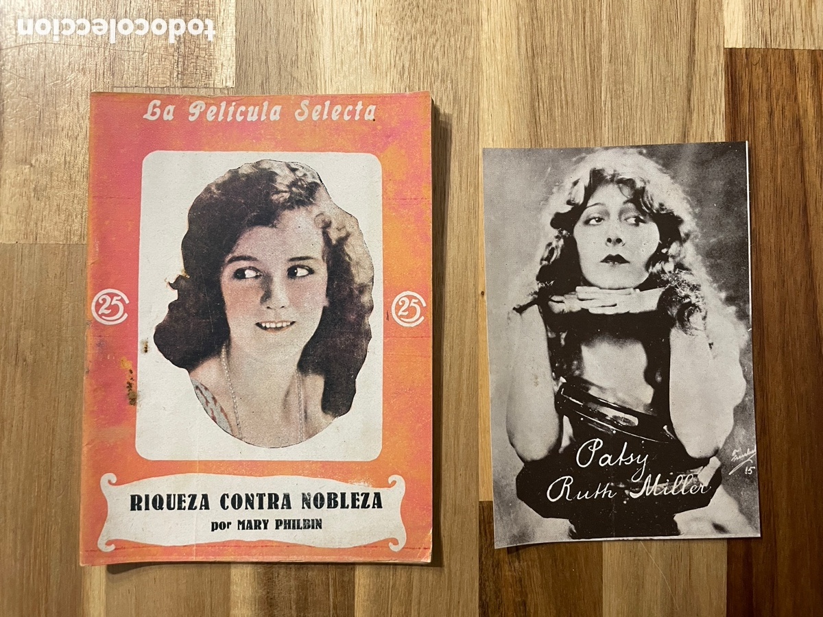 Cinema: La pel&iacute;cula selecta. Riqueza contra nobleza. 13 de julio de 1925. N. 23.