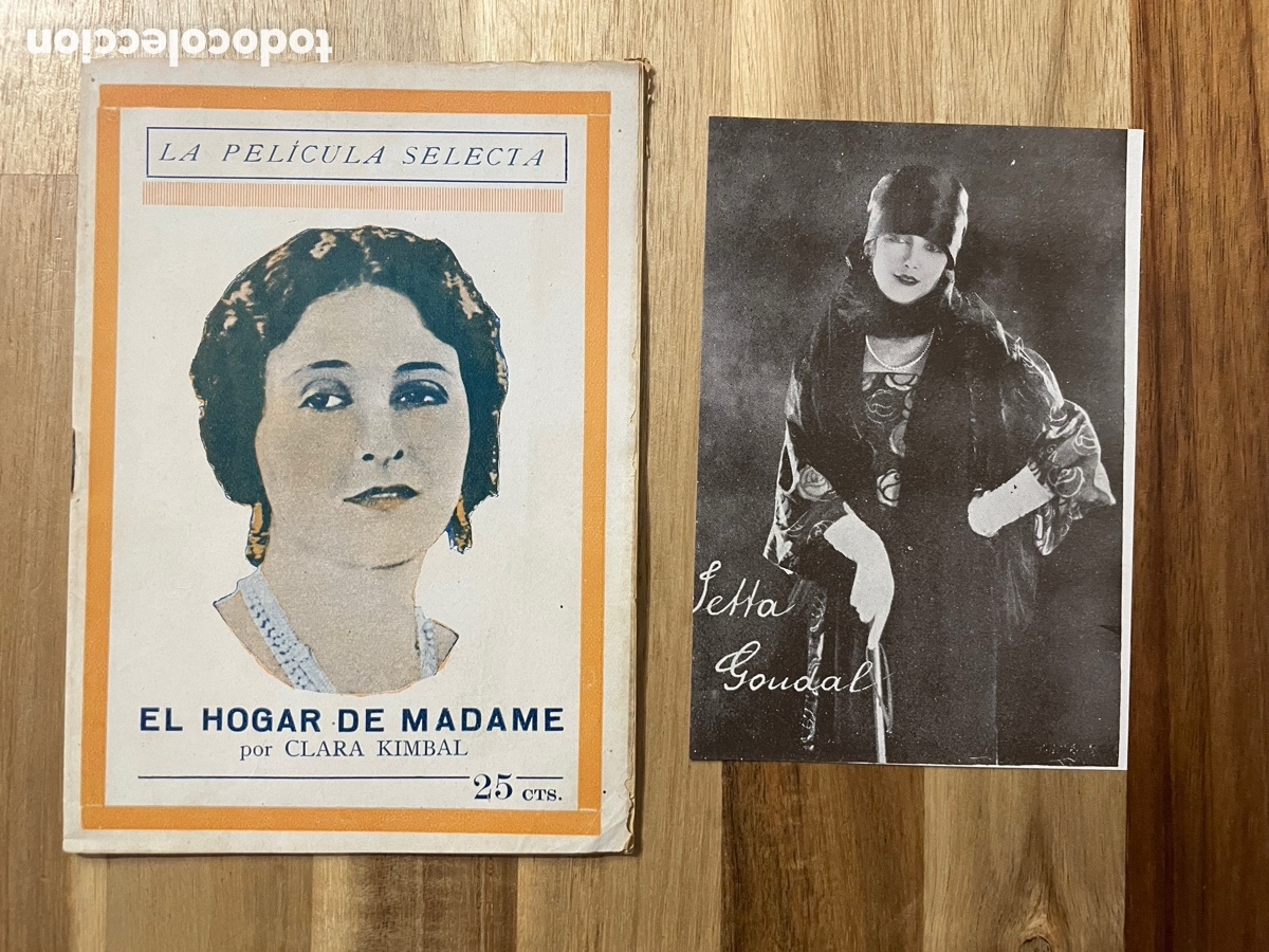 Cinema: La pel&iacute;cula selecta. El hogar de Madame. 29 de julio de 1925. N&uacute;mero 28.