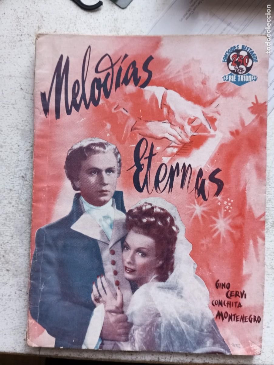 Cinema: Cine, pel&iacute;culas. Melodias eternas. EDICIONES BISTAGNE.