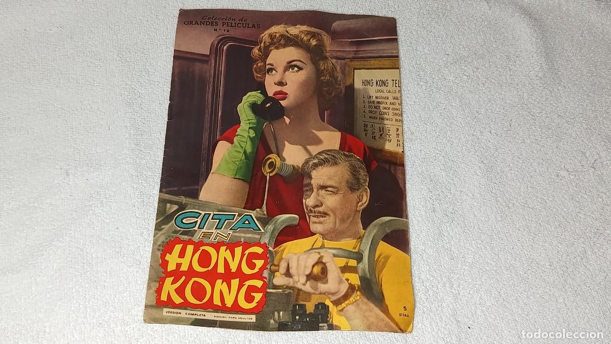 Cine: ANTIGUA CINE NOVELA COLECCION GRANDES PELICULAS N&ordm; 19 CITA EN HONG KONG ED. MANDOLINA A&Ntilde;O 1959