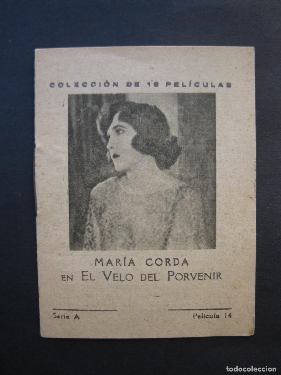 Cine: EL VELO DEL PORVENIR - MARIA CORDA - SERIE A - PEL&Iacute;CULA 14 - DEPURATIVO WOKEYER.