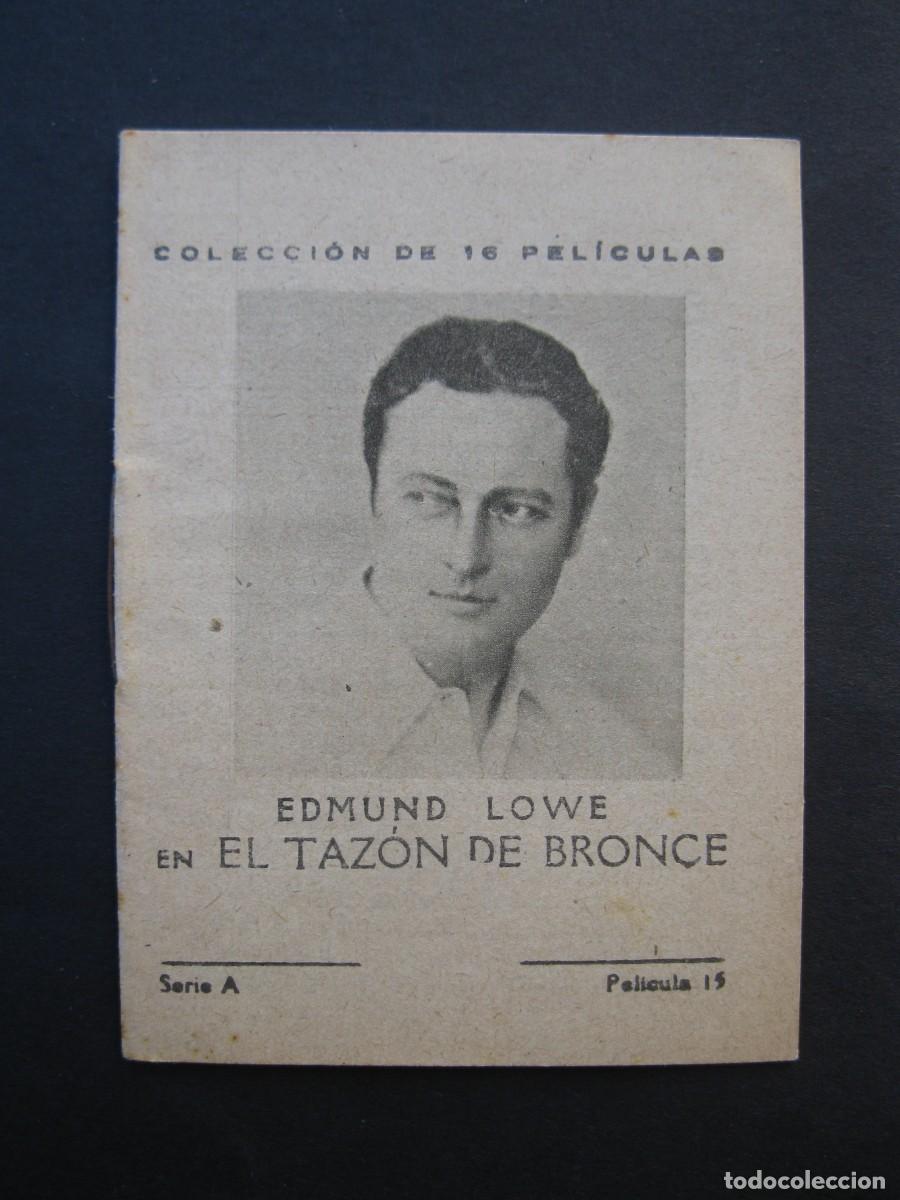 Cine: EL TAZ&Oacute;N DE BRONCE - EDMUND LOWE - SERIE A - PEL&Iacute;CULA 15 - DEPURATIVO WOKEYER.