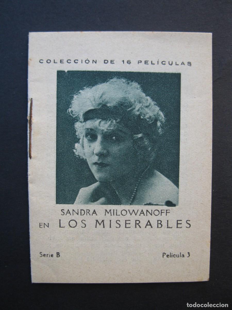 Cine: LOS MISERABLES - SANDRA MILOWANOFF - SERIE B - PEL&Iacute;CULA 3 - DEPURATIVO WOKEYER.