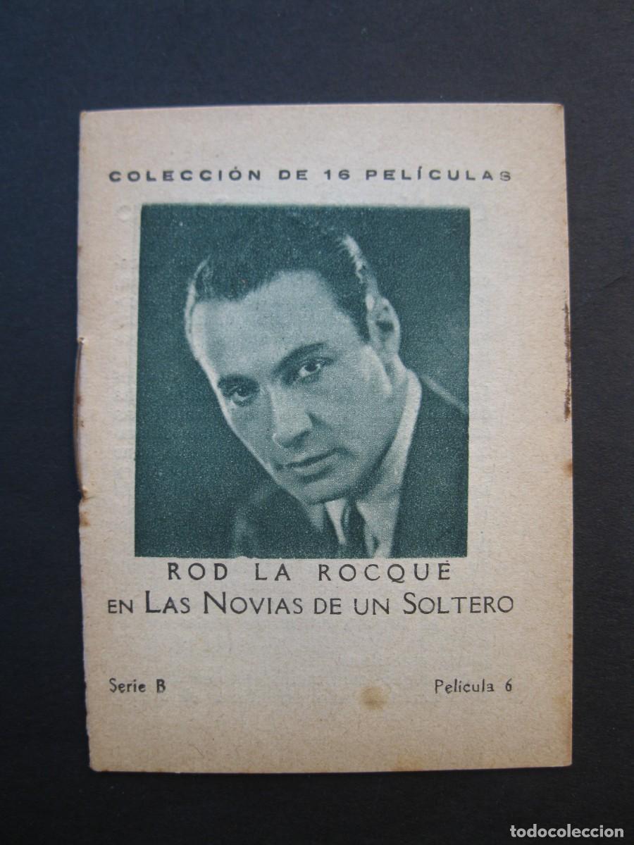 Cinema: LAS NOVIAS DE UN SOLTERO - ROD LA ROCQUE - SERIE B - PEL&Iacute;CULA 6 - DEPURATIVO WOKEYER.
