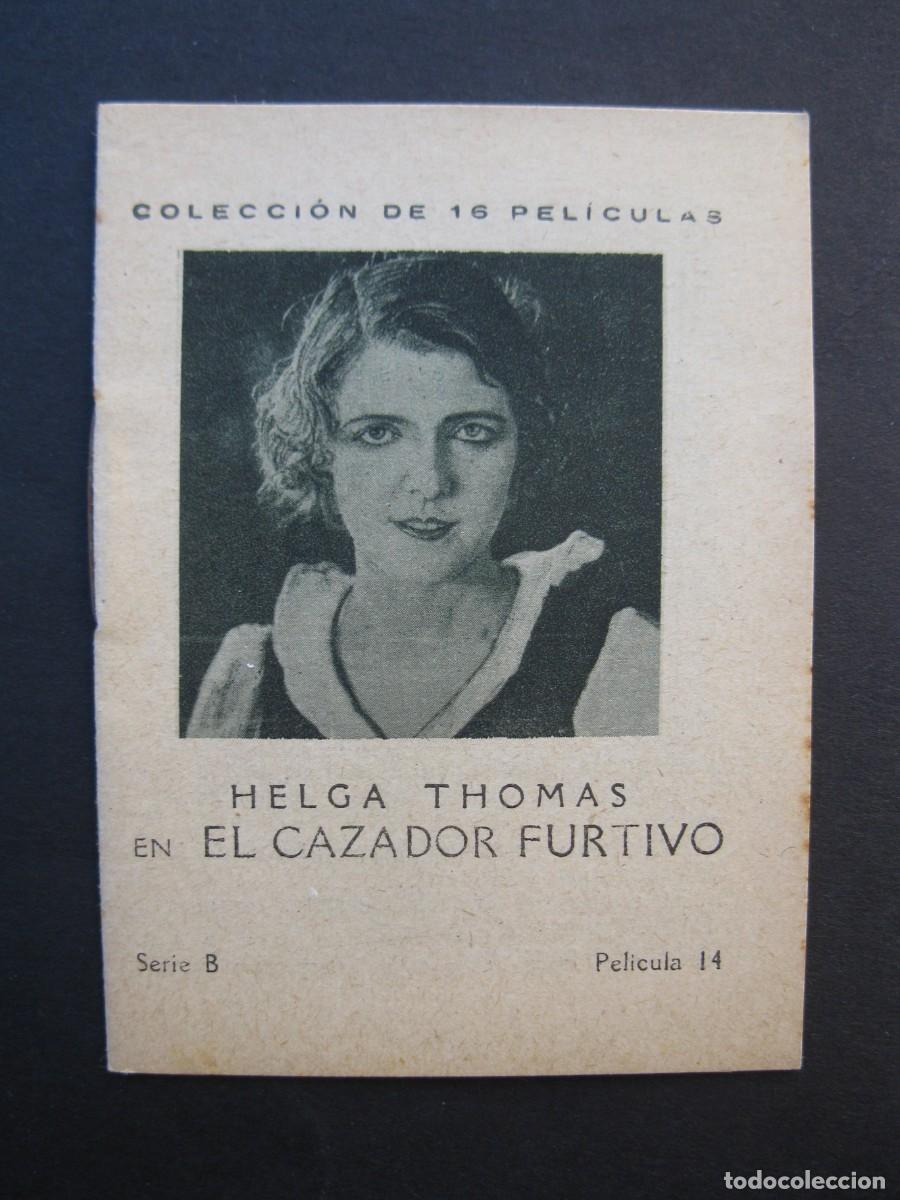 Cinema: EL CAZADOR FURTIVO - HELGA THOMAS - SERIE B - PEL&Iacute;CULA 14 - DEPURATIVO WOKEYER.