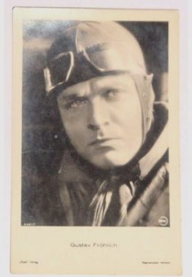 Cin&eacute;ma: Foto Postal Gustav Frohlich