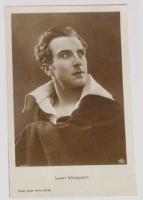 Cin&eacute;ma: Foto Postal Iwan Mosjukin