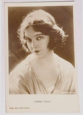 Cin&eacute;ma: Foto Postal Lillian Gish