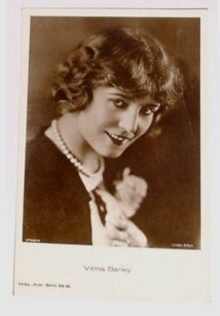 Kino: Foto Postal Vilma Banky