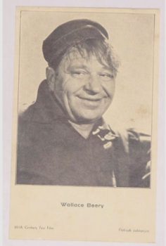 Kino: Foto Postal Wallace Beery