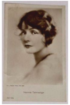 Kino: Foto Postal Norma Talrnadge