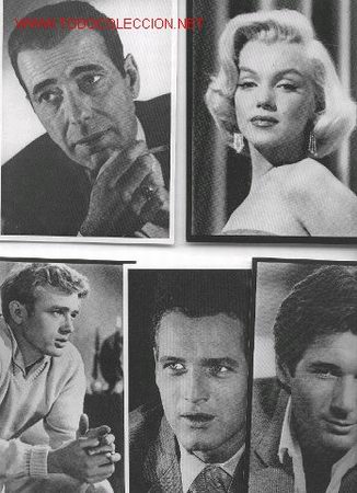 Cine: 7-14. Postales Artistas Cine. 5 diferentes