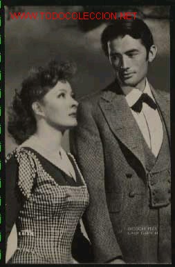 Cine: 107 GREGORY PECK Y GREER GARSON
