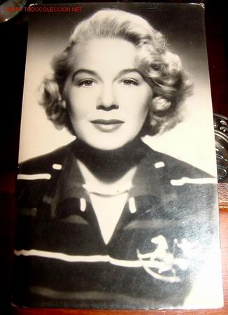 Cin&eacute;ma: ANTIGUA FOTO POSTAL DE BETTY HUTTON